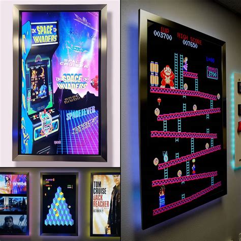 Wall-Mounted Digital Arcade Game Board - 800 Classic Video Games! | The ...