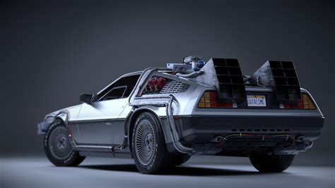 Back to the Future Delorean - Finished Projects - Blender Artists Community