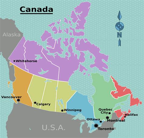 File:Canada regions map.png - Wikimedia Commons