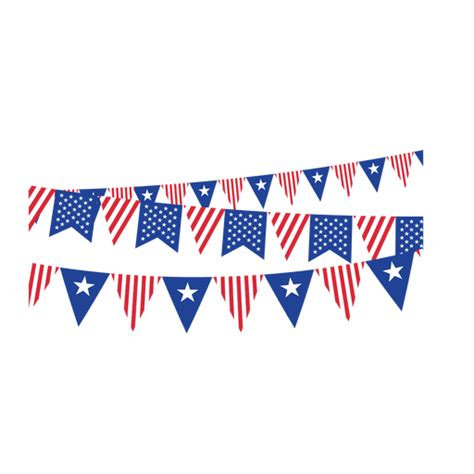 American Flag Banner Vector at Vectorified.com | Collection of American ...