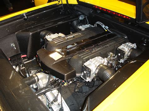 Lamborghini Murciélago LP640 Engine | The V12-Engine with 64… | Flickr