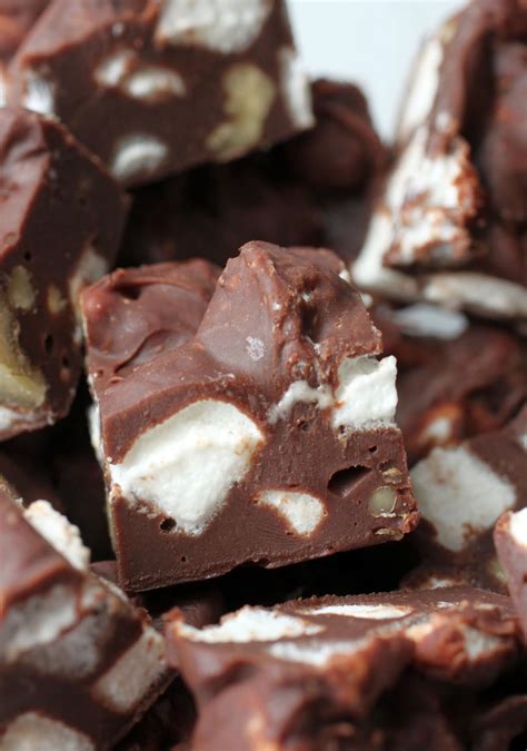 Rocky Road Fudge