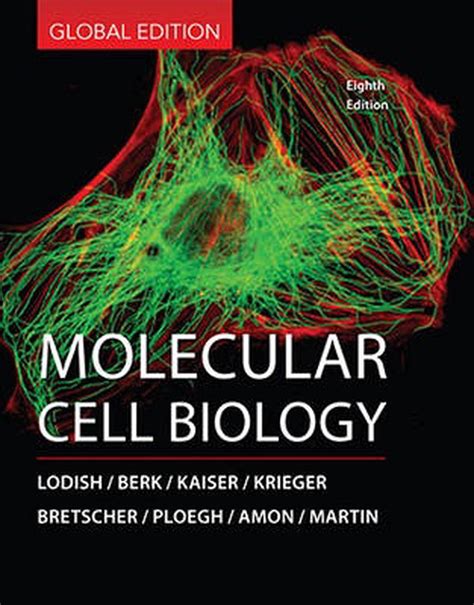 Molecular Cell Biology, 8th Edition by Arnold Berk, Hardcover ...