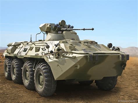 Armored personnel carrier BTR-80A | Catalog Rosoboronexport