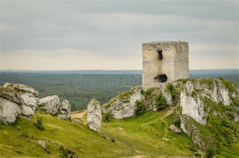 Olsztyn castle stock photo. Image of czestochowa, slask - 112805530