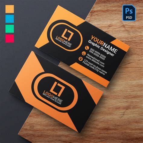 Visiting Card Design For Graphic Designer