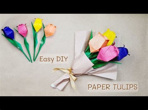 How To Make Origami Flower Bouquet