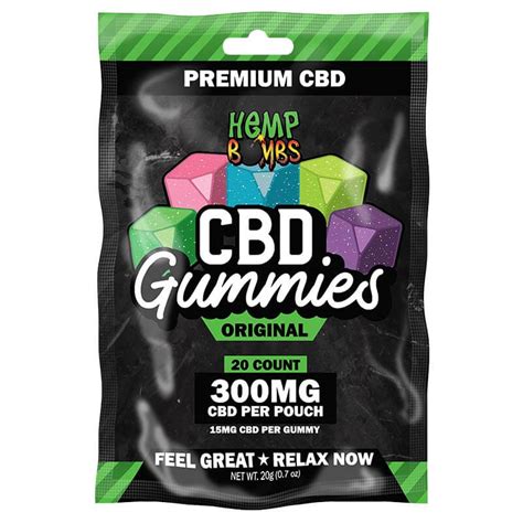 20-Count CBD Gummies | Hemp Bombs®