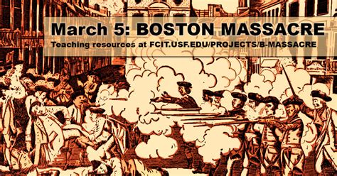 Boston Massacre Poster