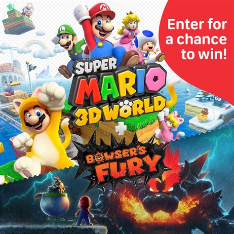 WIN a copy of Super Mario 3D World + Bowser's Fury | Snizl Ltd Free ...