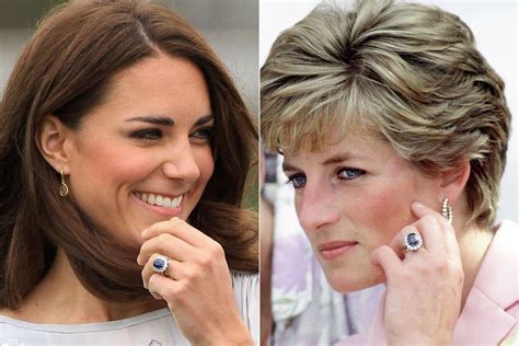 Meghan Markle and Kate Middleton Wearing Princess Diana's Jewelry