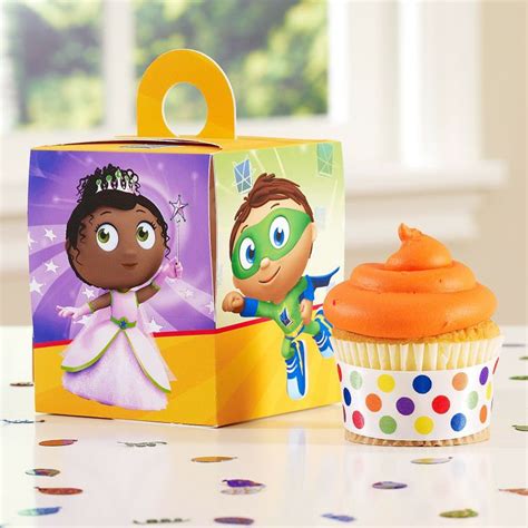 Buy Super Why Cupcake Box – 4 Count at the PBS KIDS Shop. | Boys ...