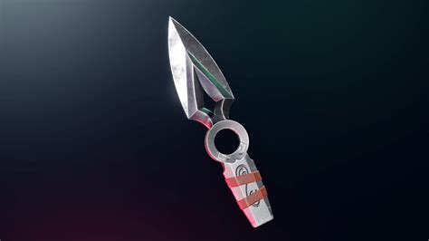 Jett Knife 3D - Valorant Style :: Behance