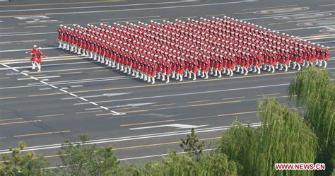 Women militia participate in China's National Day parade_70th ...