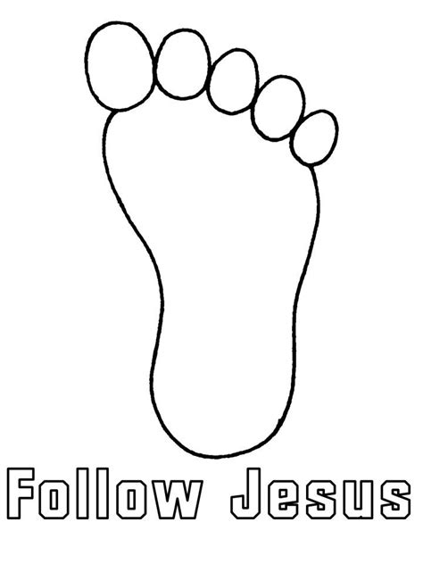 Printable Foot Pattern - ClipArt Best