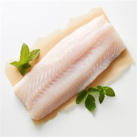 Premium Photo | AI Fresh White Fish Fillet on a White Background