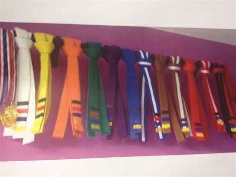 Taekwondo belt display | Belt display, Martial arts belt display ...