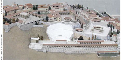 Model of the Pergamon Acropolis - My Favourite Planet