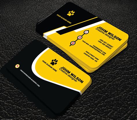 Creative simple business cards - Creative free cards templates