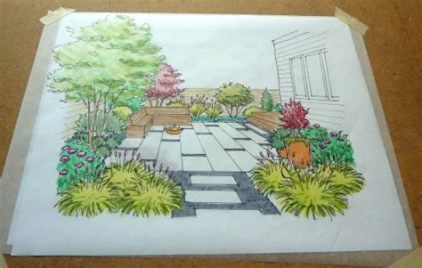 Tips From a Landscape Designer: Garden Perspective Drawing for the Home ...