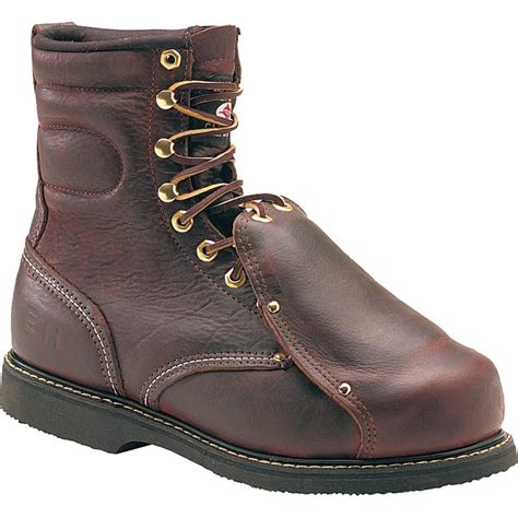 Men's Carolina® 8" Steel Toe Domestic Metatarsal Boots, Briar - 102854 ...