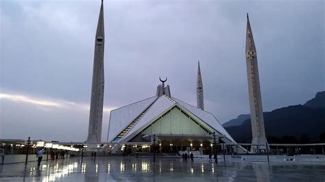 Faisal Masjid Islamabad | Night View - YouTube