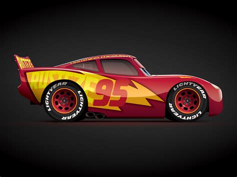 The Fabulous Lightning McQueen by Brett Nicholson on Dribbble