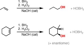 Hydroboration of Alkenes — Master Organic Chemistry