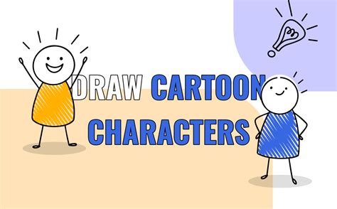 Easy Things To Draw Cartoon Characters For Beginners - Infoupdate.org