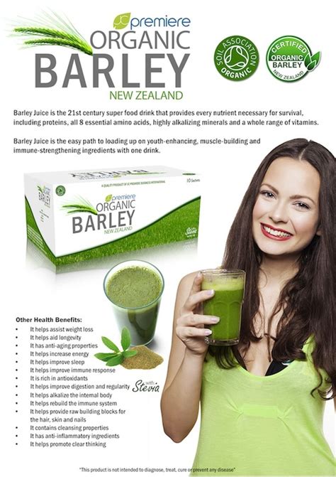 Organic Barley Juice - JC Premiere Wellness