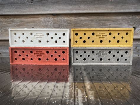 Bee Brick Nesting Sites for Solitary Bees | Bee-Friendly Habitats