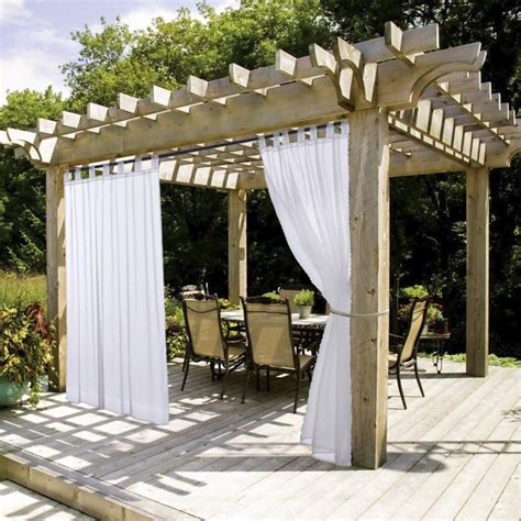 waterproof outdoor curtains