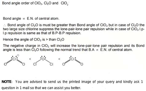 Compare bond angle of OSF4,CH2SF4,SF4 OCl2,O2Cl,OCl2 (popular one ...