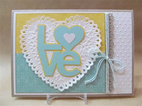 Savvy Handmade Cards: Handmade Love Card