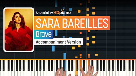 Brave by Sara Bareilles Piano Tutorial | HDpiano