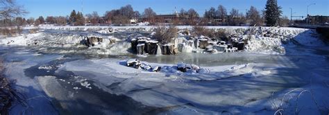 frozen looking #Idaho Falls. Peaceful and cold | Snow pictures, Idaho ...