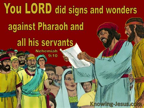 What Does Nehemiah 9:10 Mean?