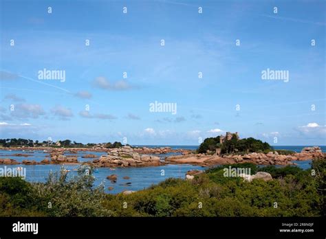 The Cote de Granit Rose Stock Photo - Alamy