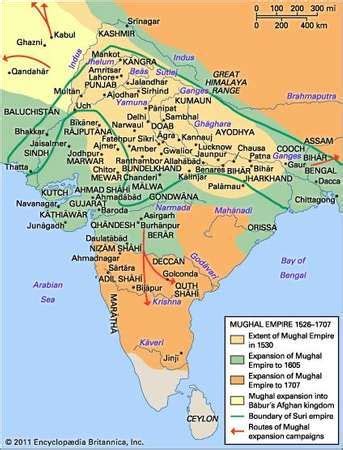 Mughal dynasty | History, Map, & Facts | Britannica.com