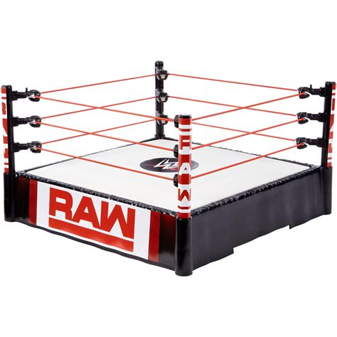 WWE Superstar Raw 14-Inch Ring with Authentic Ropes – BrickSeek