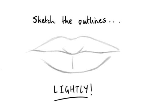 How To Draw Lips Step By Step Easy Drawing Guides Drawing Howtos ...