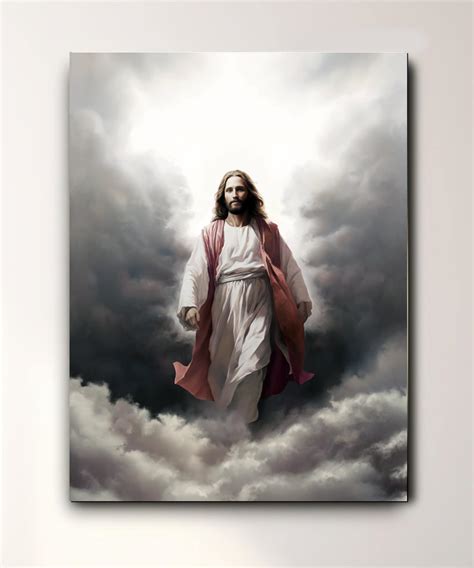 Second Coming of Jesus Christ Canvas Print LDS Art Gift - Etsy