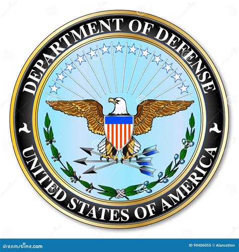 Department of Defense stock vector. Illustration of seal - 99406055