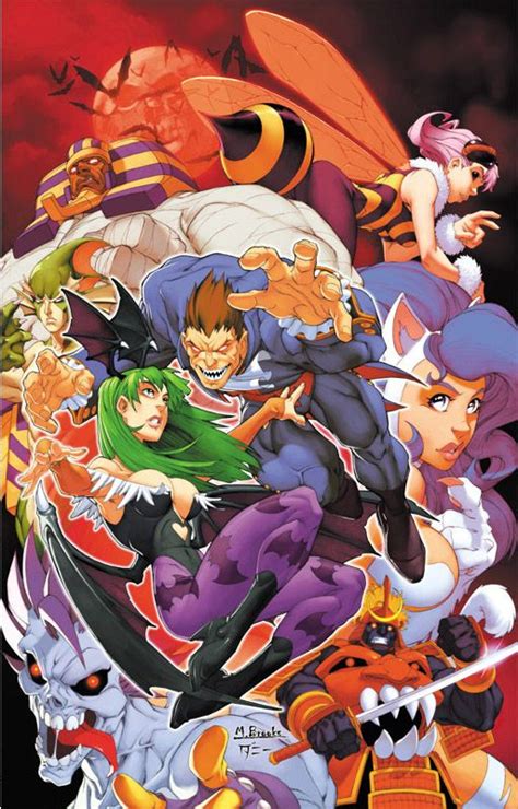 UDON's Darkstalkers number 1 | Anime, Comic art community, Warrior