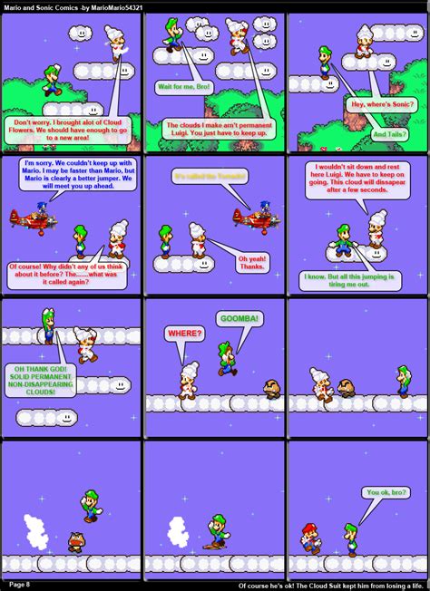 Mario and Sonic Comics Page 8 by MarioMario54321 on DeviantArt