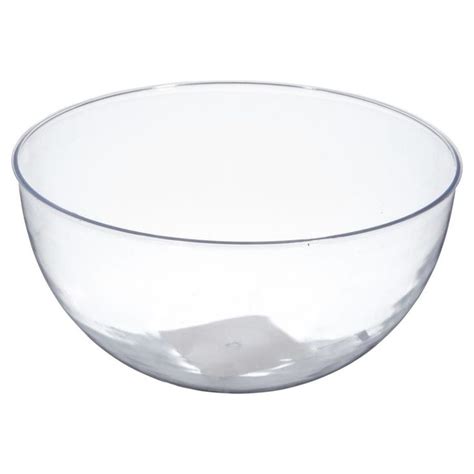 Clear Plastic Bowl - 25cm | Plastic bowls, Bowl, Tableware