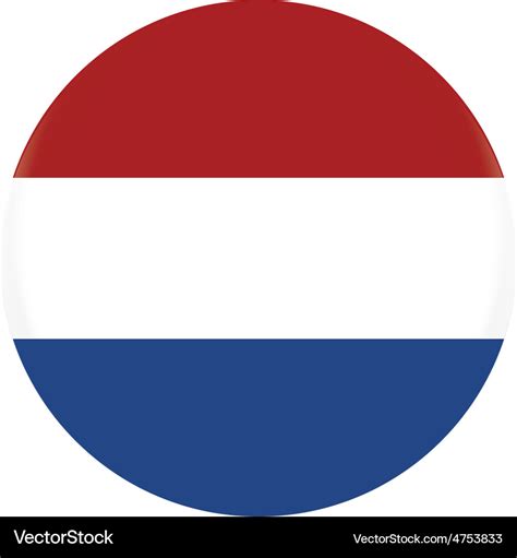 Netherlands flag Royalty Free Vector Image - VectorStock