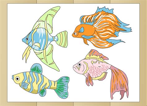 How to Draw Tropical Fishes: 8 Steps (with Pictures) - wikiHow