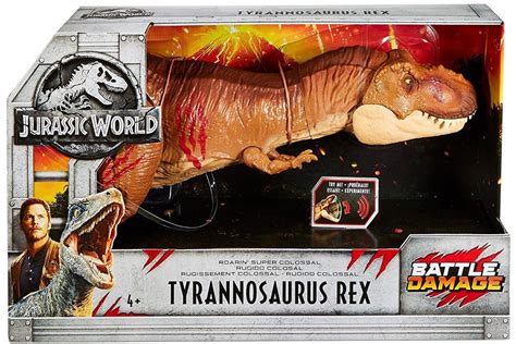 Jurassic World Fallen Kingdom Battle Damage Tyrannosaurus Rex Exclusive ...