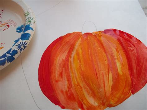 Sweet Tea Classroom: Pumpkin Art Kids: Kids Pumpkin Painting